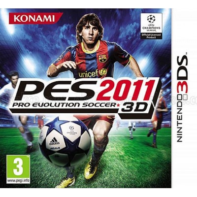 Pro Evolution Soccer 2011 [3DS, английская версия]